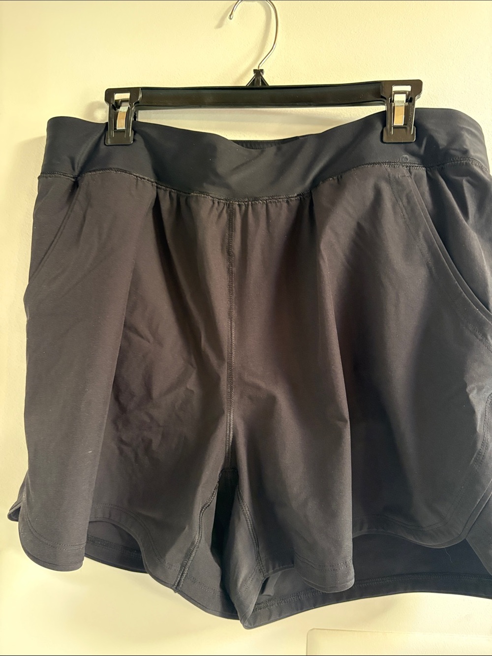 Lands' End Swim Short Like New Black 18